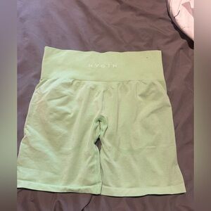Lime Green NVGTN Shorts